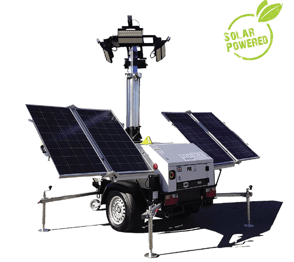 PORTABLE SOLAR TOWER LIGHTS